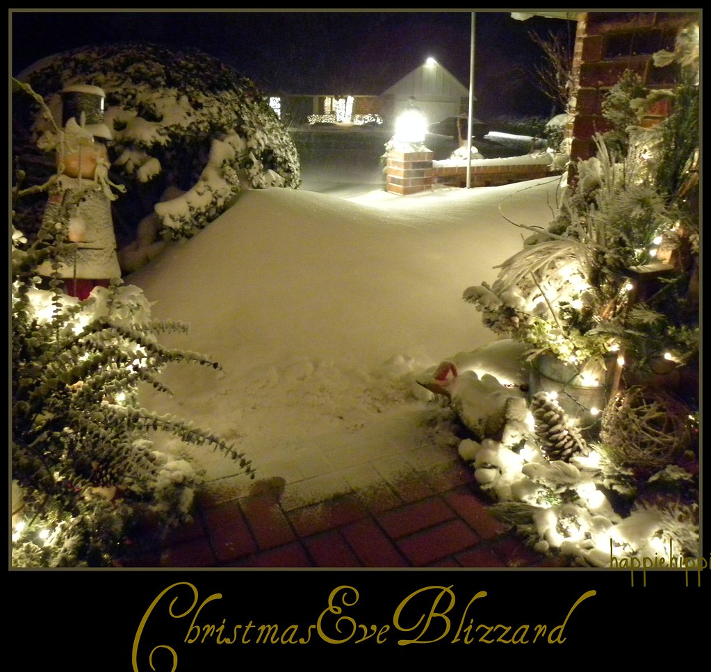 Christmas Eve Blizzard Well friends, this is a shot from o… Flickr