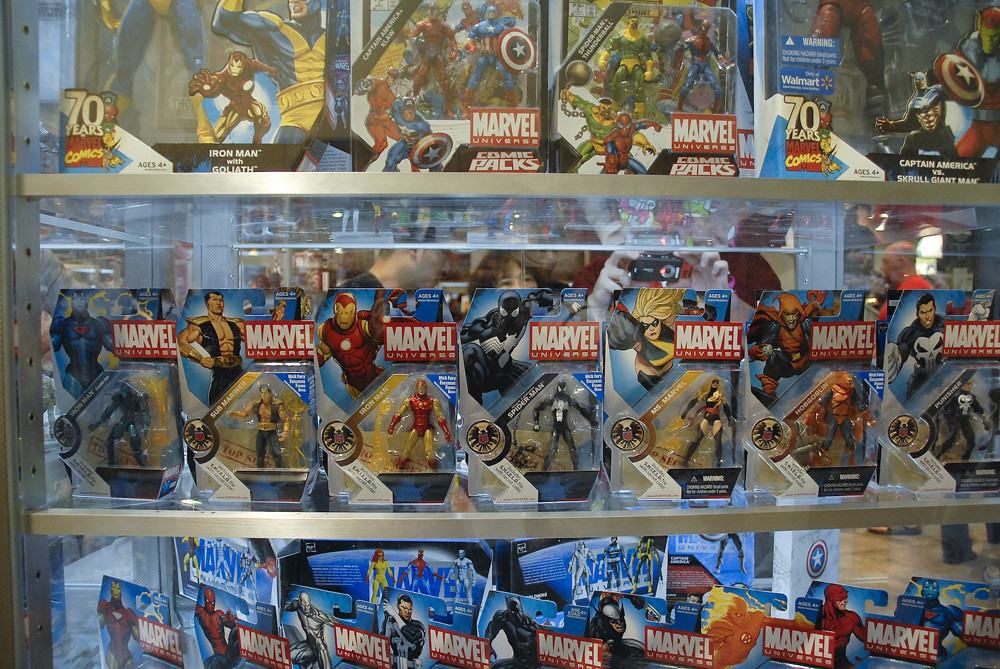 Marvel Universe Toys More Marvel Universe toys on display … Marvel