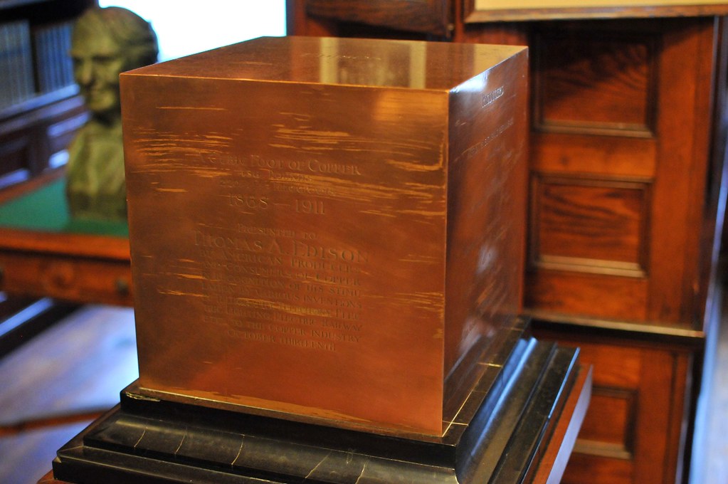 Copper Cube "A Cubic Foot of Copper 486 Pounds 220.445 Kil… Flickr