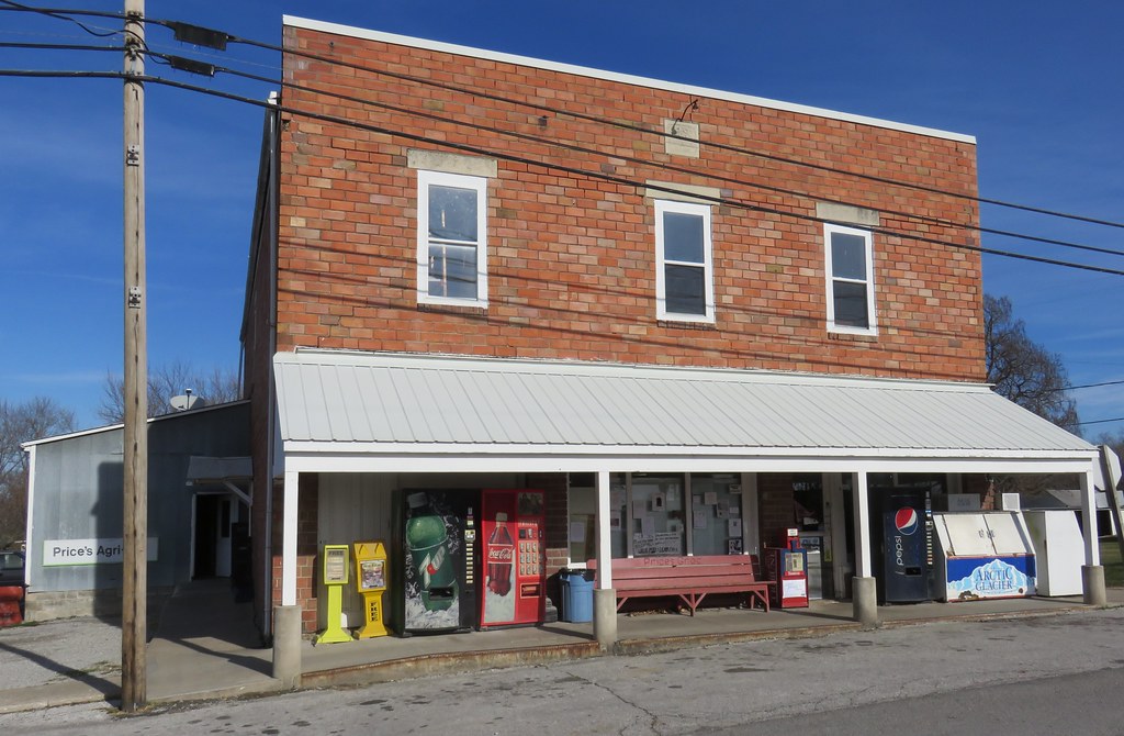 Price's Grocery Store and I.O.O.F. Hall (Harrisburg, Misso… Flickr