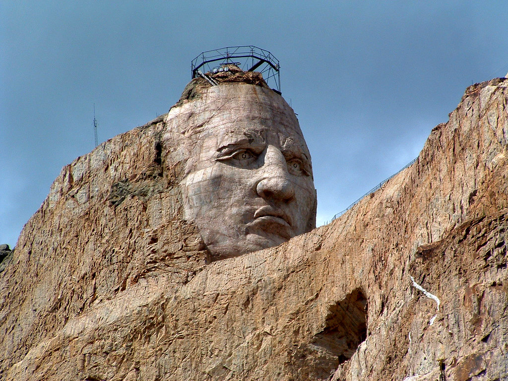 Crazy Horse Crazy Horse mountain carving outside of Custer… Flickr