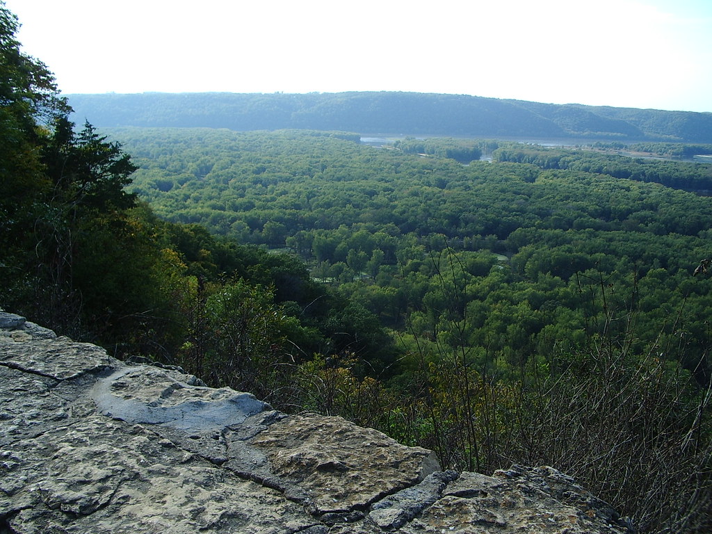 wyalusing state park looking towards the mississippi Flickr