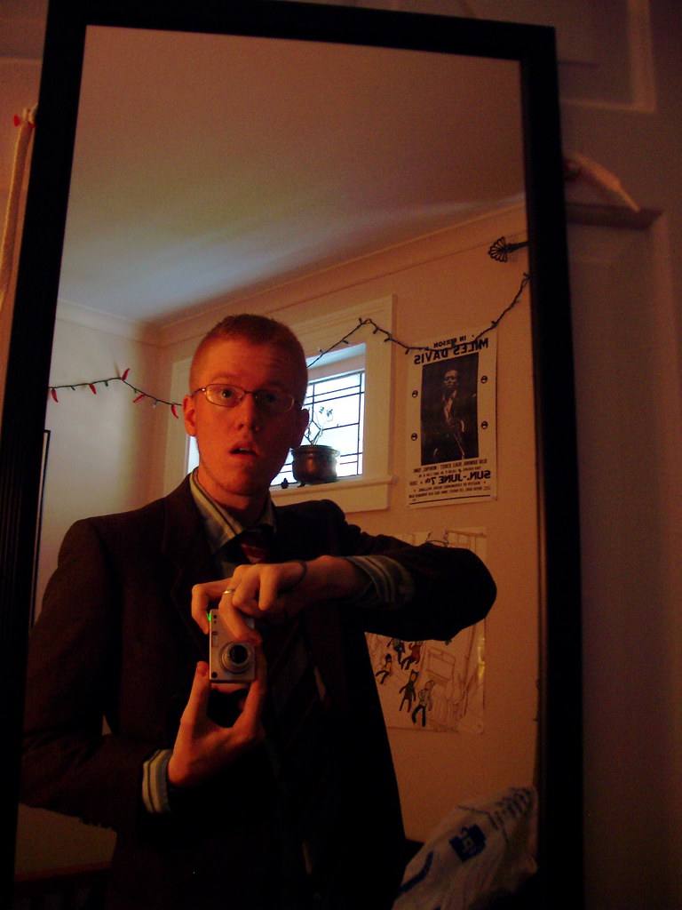 Mirror Shot 1 Trip to the Albright Knox with Eric last Sat… Flickr