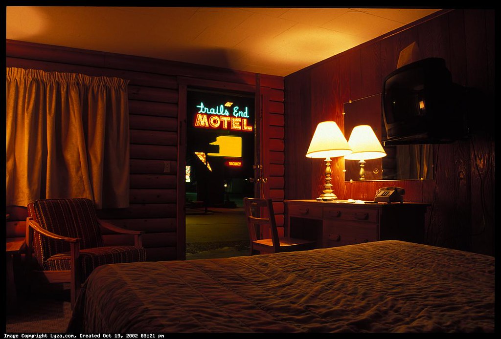 Trail's End Motel, Wyoming A beautifully vintage motel in … Flickr