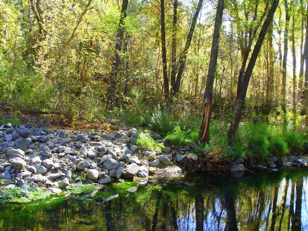 Oak Creek Oak Creek in Sedona, Arizona in the Fall midiman Flickr