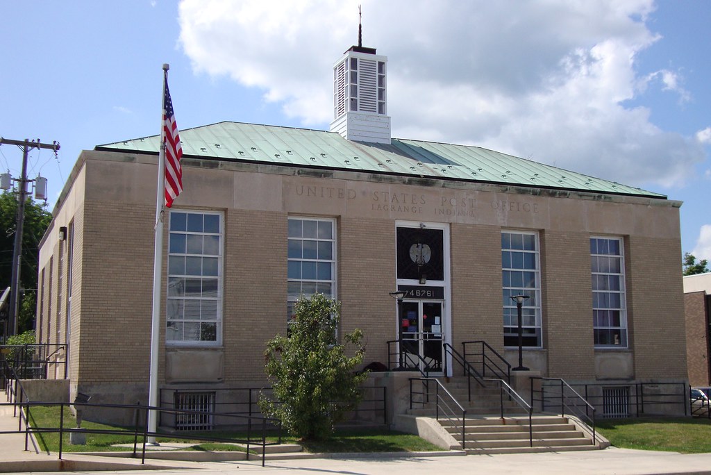 Post Office 46761 (LaGrange, Indiana) Built in 1939 courthouselover
