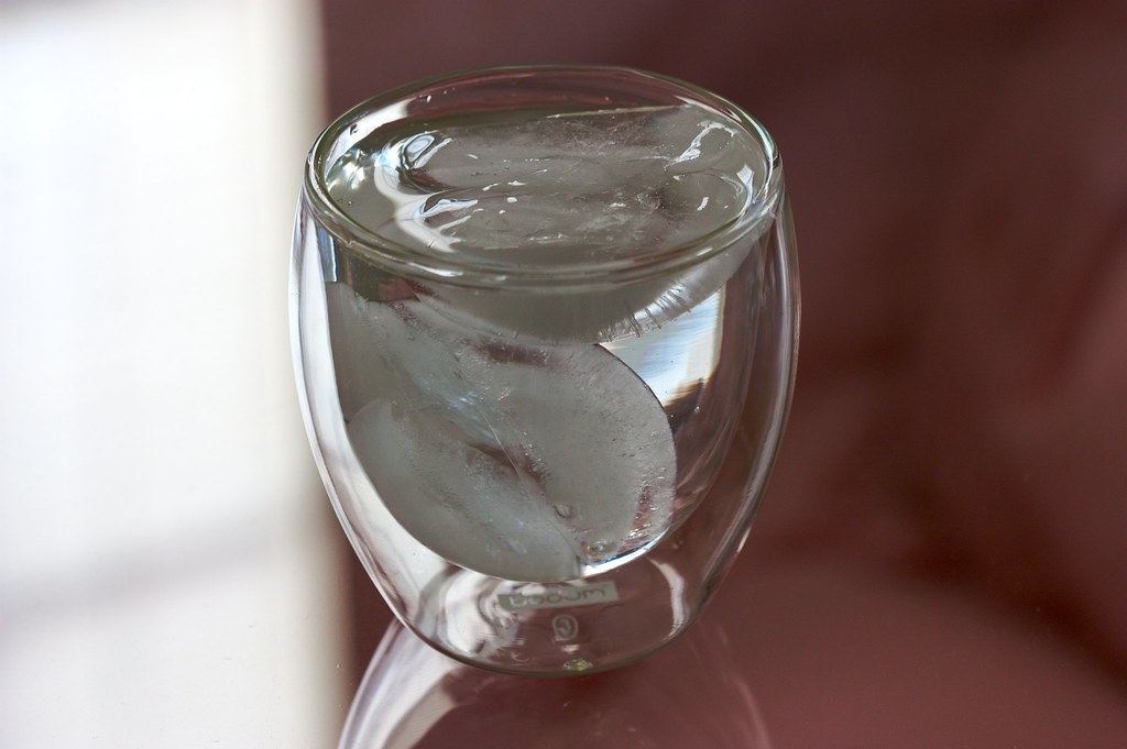 Ice water from the tap. theme this week is transparency, d… Flickr