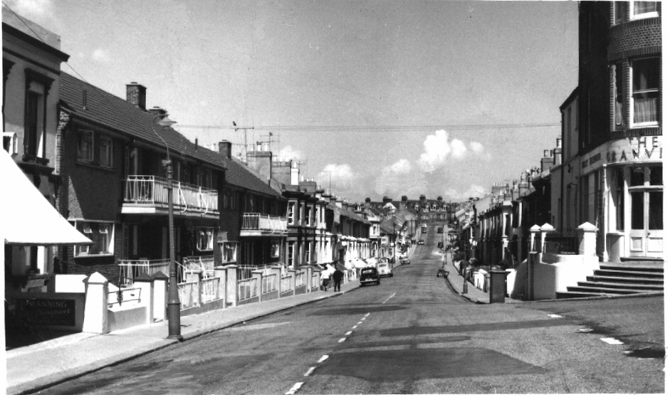 St Road, Hastings Post war view of St Road… Flickr