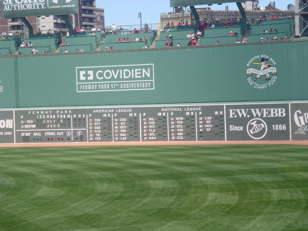 Green Monster at Fenway Park Licensed under the Creative C… Flickr
