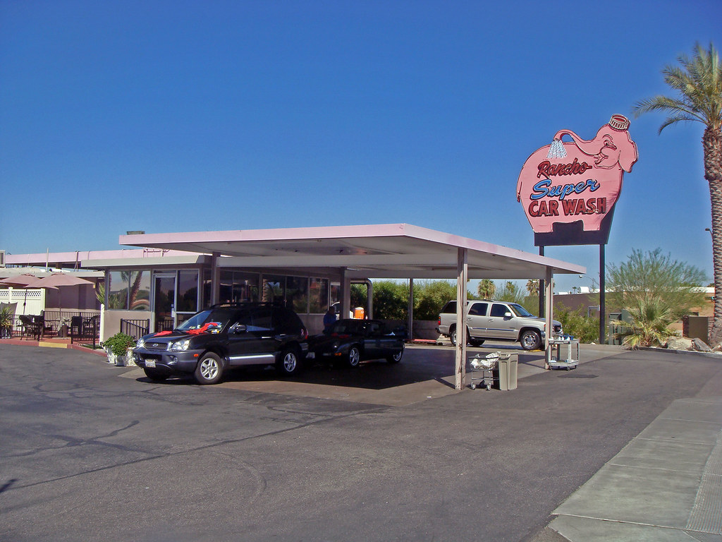 02a Rancho Mirage Rancho Super Car Wash (E) Elephant Ran… Flickr