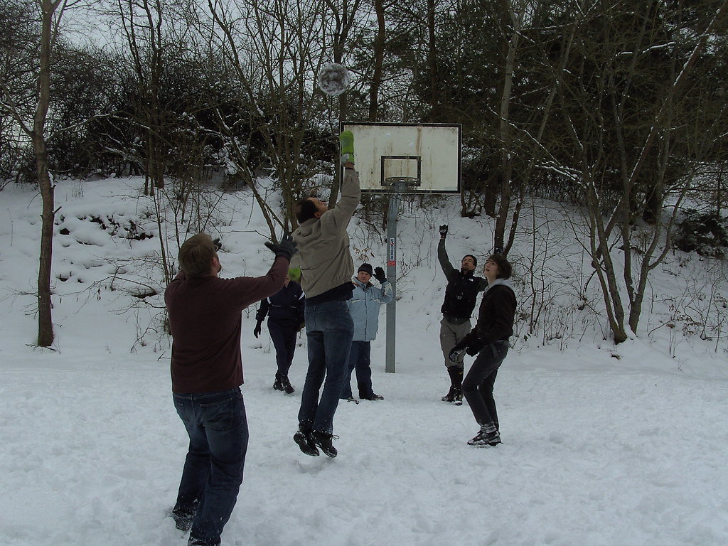 Snow Basketball Get that ball! Scott Raab Flickr