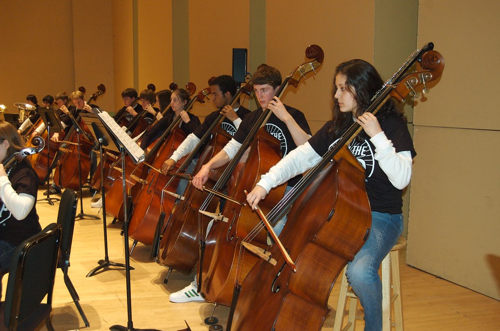 Atlanta Symphony Youth Orchestra The basses of the Atlanta… Flickr