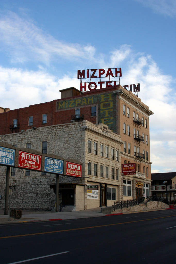 mizpah hotel Once a fancy place for high rollers, now sits… Flickr