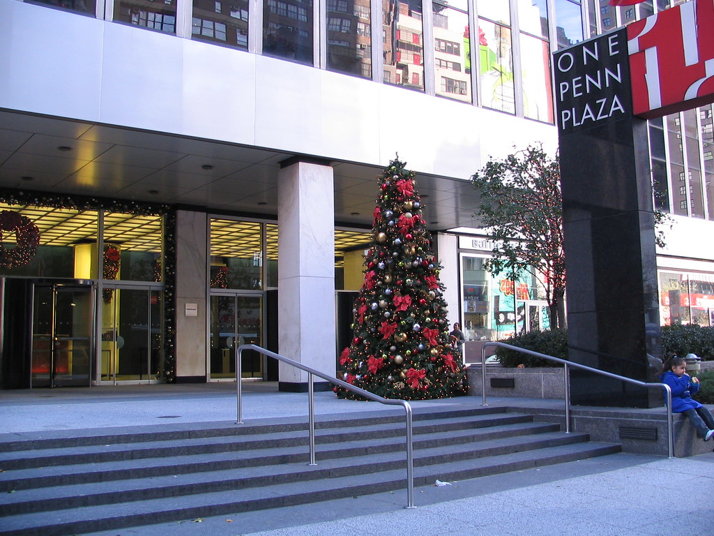 One Penn Plaza New York City Decor outside One Penn Plaza Flickr