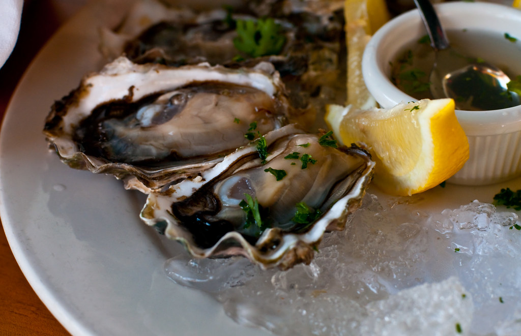 Fanny Bay Oysters at Maxmiliens Seattle, WA eatdrinkman Flickr