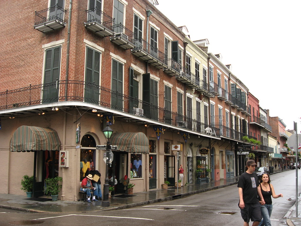 Intersection of Toulouse and Royal, New Orleans, Louisiana… Flickr
