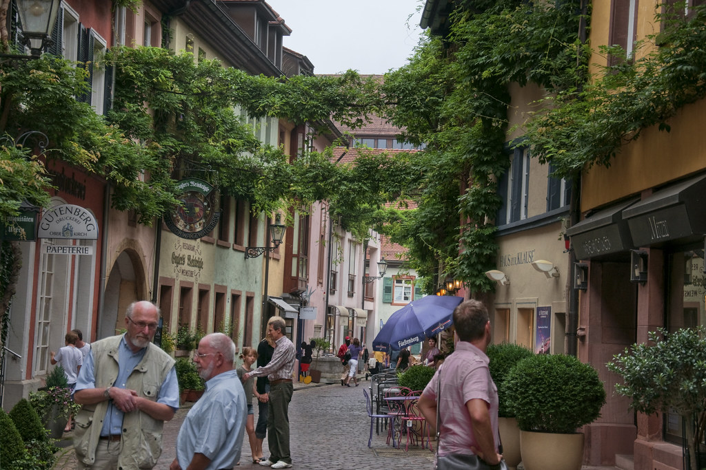 Streets of Freiburg/Germany Freiburg is a city in the sout… Flickr