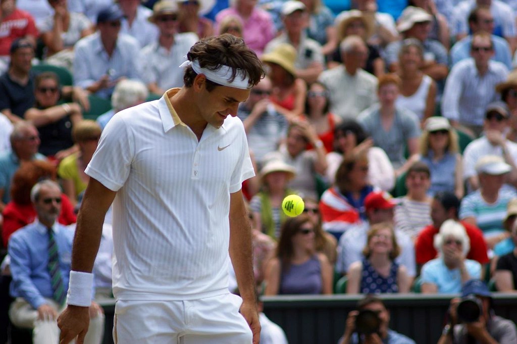 Federer sees the funny side | World number one Roger ...