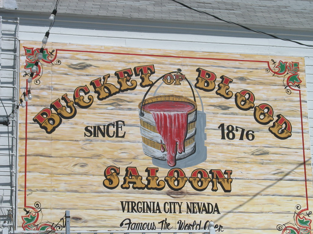bucket of blood saloon virginia city, nevada Flickr