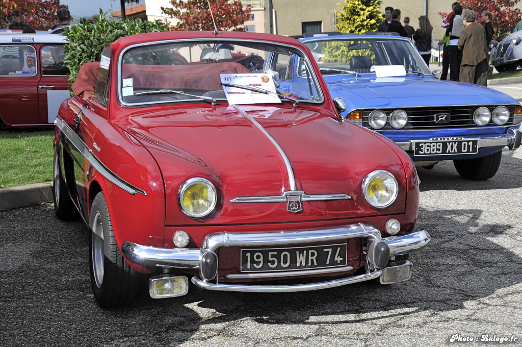 Renault Dauphine Gordini Cabriolet Lalogo.fr all rights… Flickr