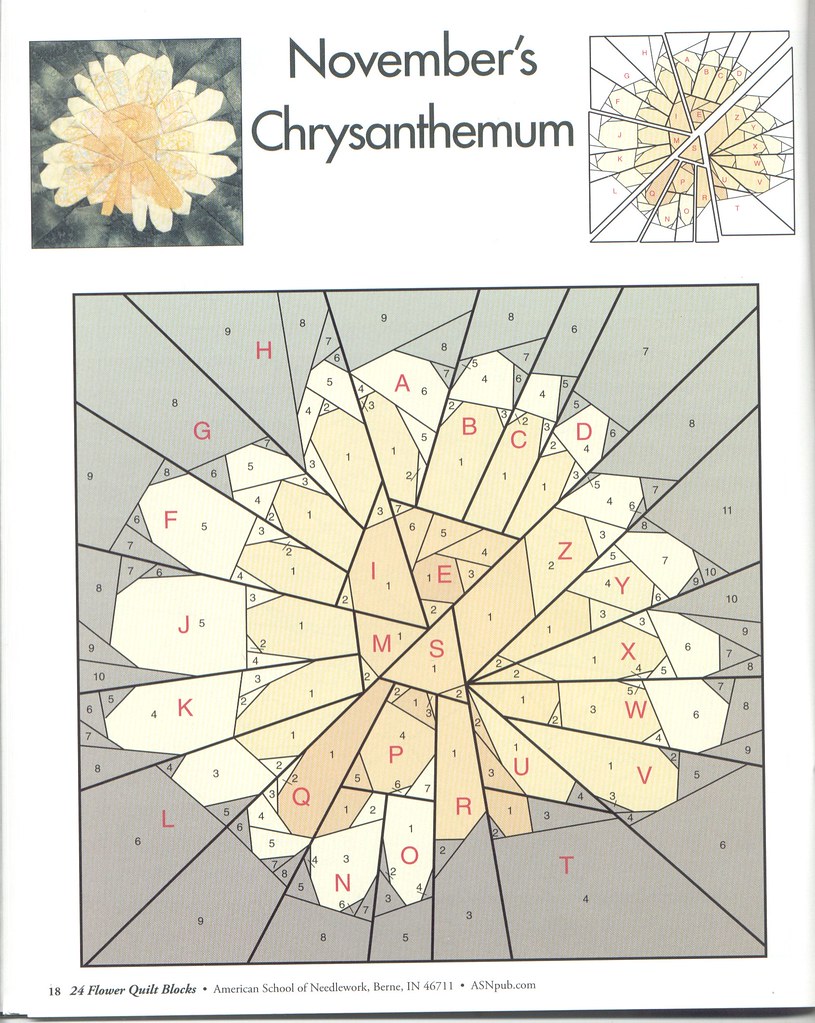 24 flower quilt blocks 18 Edyleide Ramirez Flickr