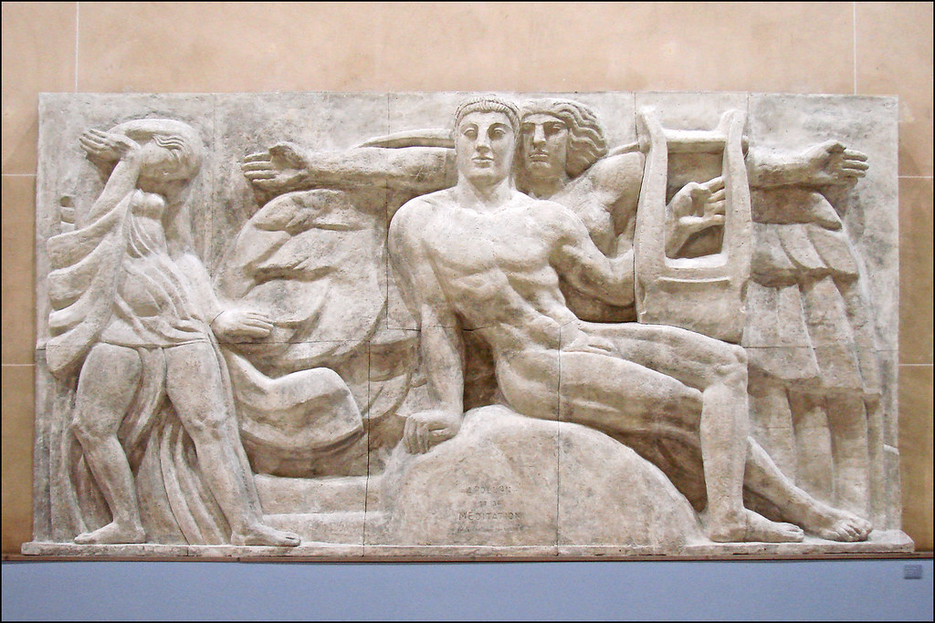 Apollon et sa méditation (Musée Bourdelle, Paris) "Apollon… Flickr