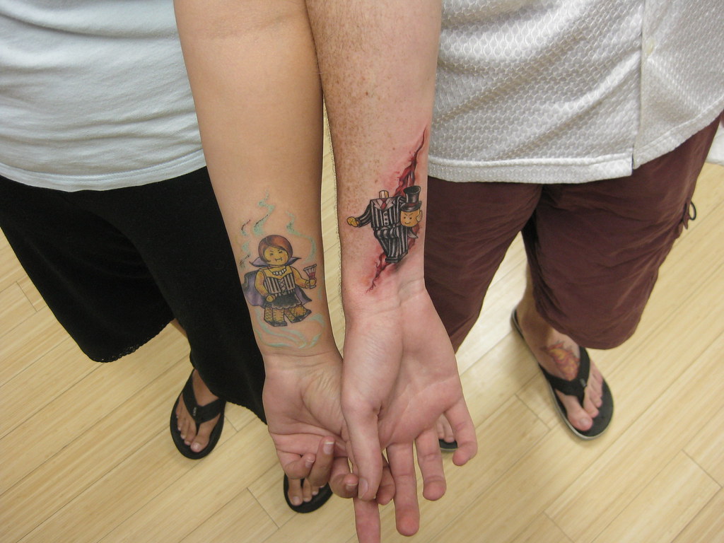 Lego Man Wedding Tattoos! | This Wonderful Couple Got A Lego… | Flickr 768_x_1024_jpg