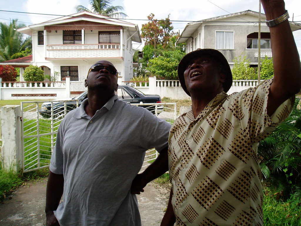 Guyana Examining repairs on a property in Republic park. CJimB Flickr