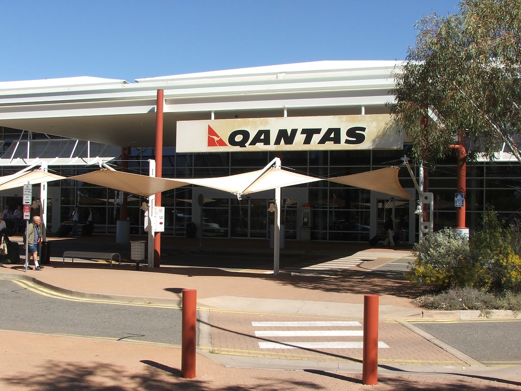 Entrance to the Alice Springs Airport For more pictures an… Flickr