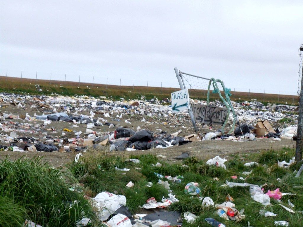 Hooper Bay Dump Back at the town dump. Outside the dump it… Flickr