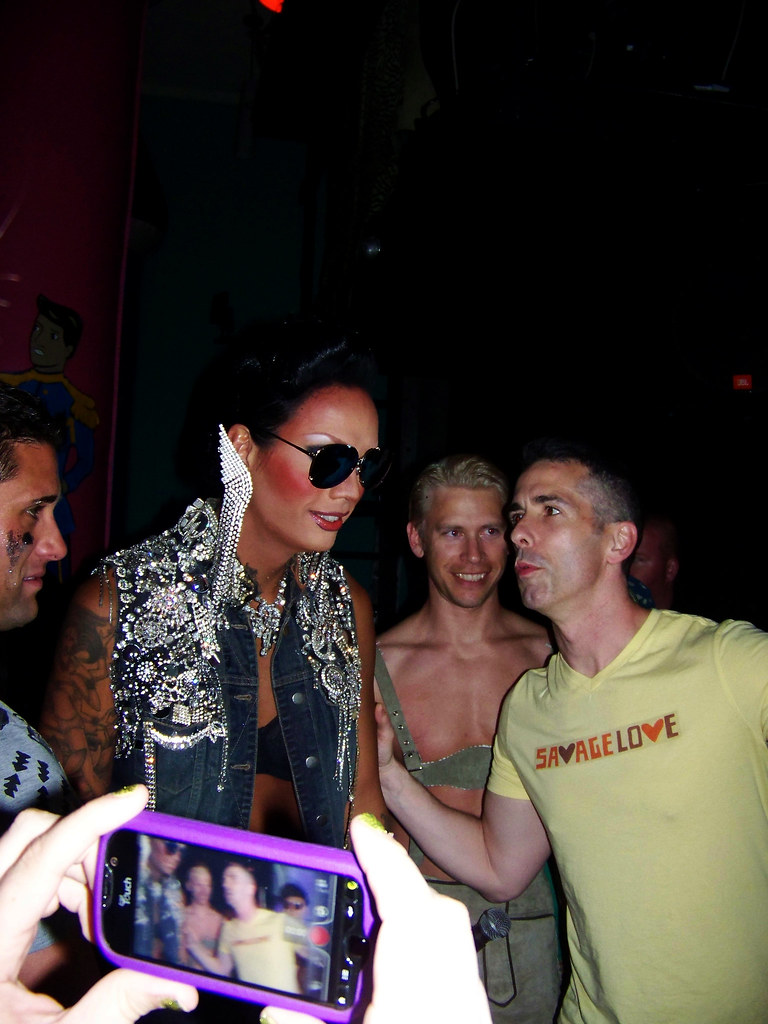 Raja, Terry Miller, Dan Savage Drag Show at TROUBLE in Sea… Flickr