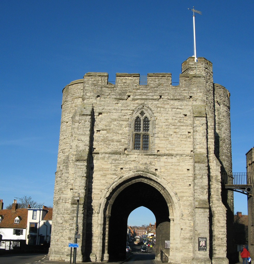 West Gate Towers Canterbury Kent West Gate Towers, marking… Flickr