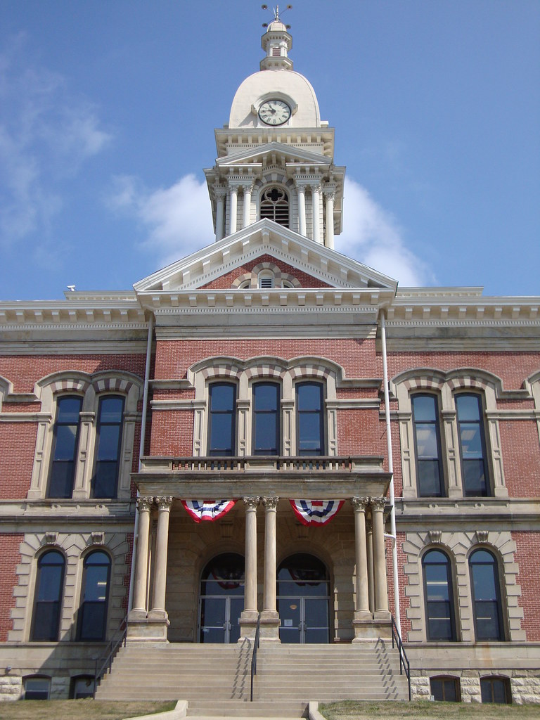Wabash County Courthouse Detail (Wabash, Indiana) This cha… Flickr