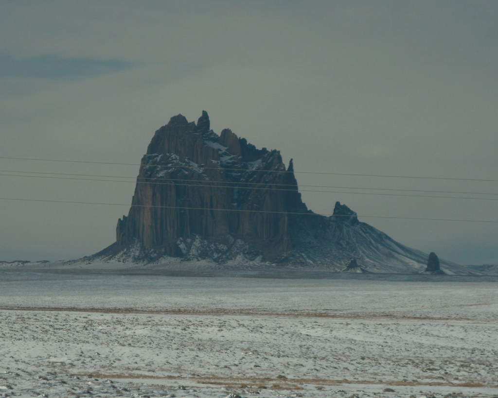 shiprock Shiprock is a classic volcanic 'neck' or conduit … Flickr