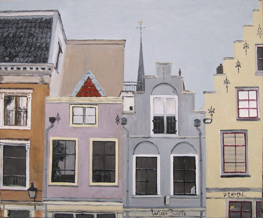Utrecht oil on canvas, 50x60 www.maxbaris.nl max baris Flickr
