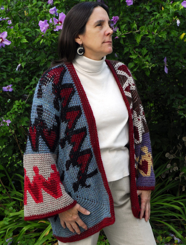 Tapestry Crochet New World Sweater Carol Ventura Flickr
