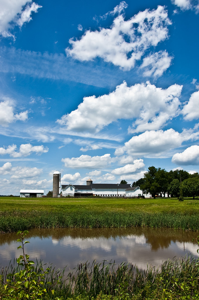 Clouds over Kerr's Farm It's really much better with B l a… Flickr