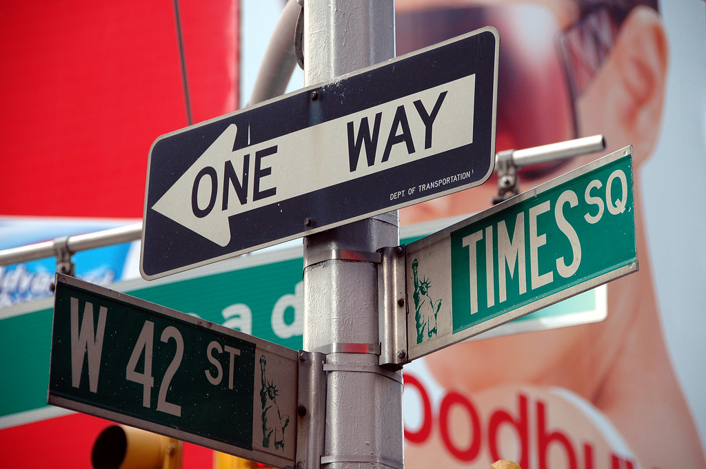 NYC street signs Context Travel Flickr