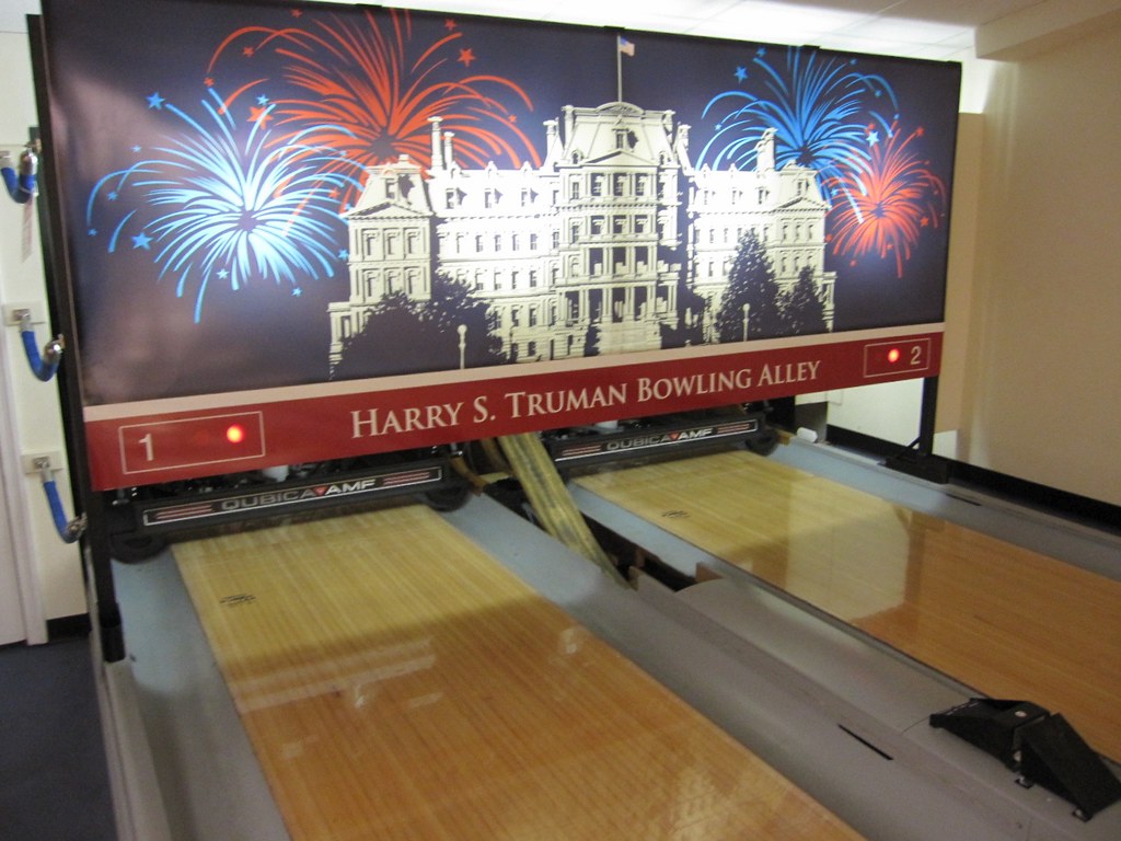 Harry Truman Bowling Alley White House Ted Eytan Flickr