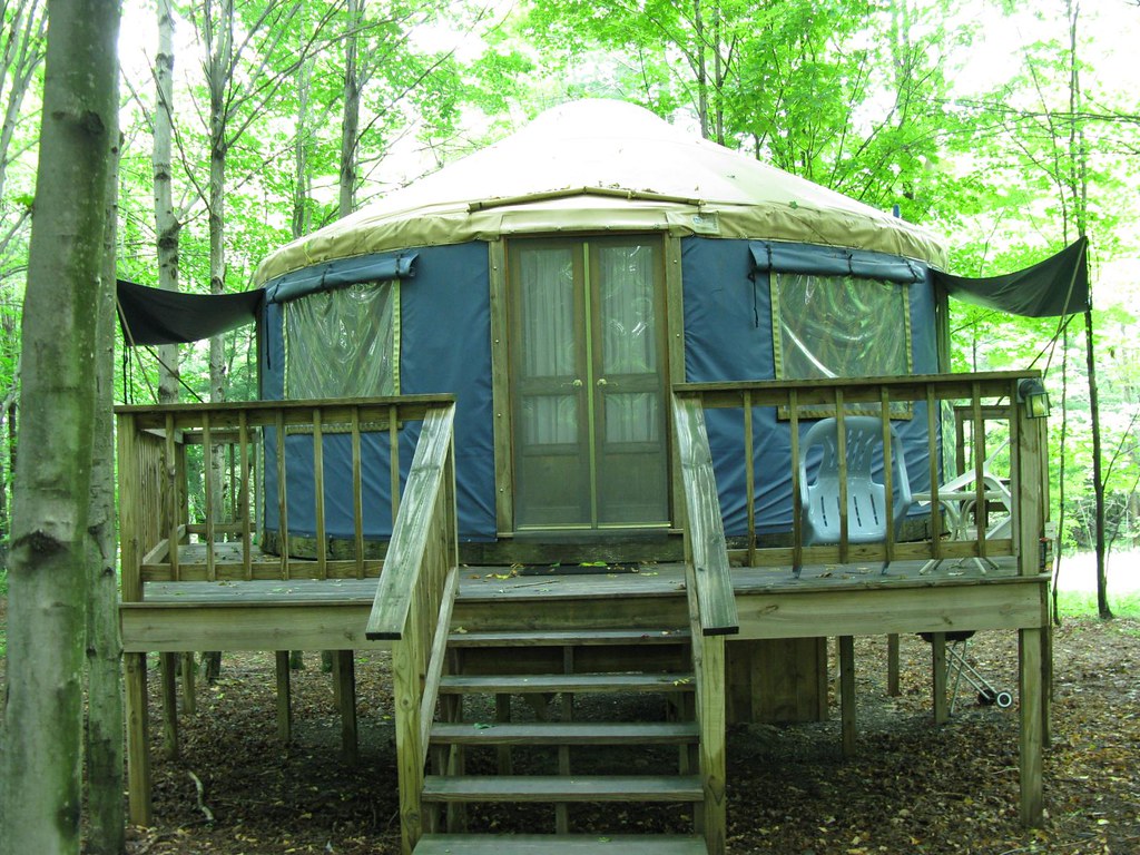 Yurt Day 1 Yurt HarmonyHill Catskills SweetsforDinner Flickr