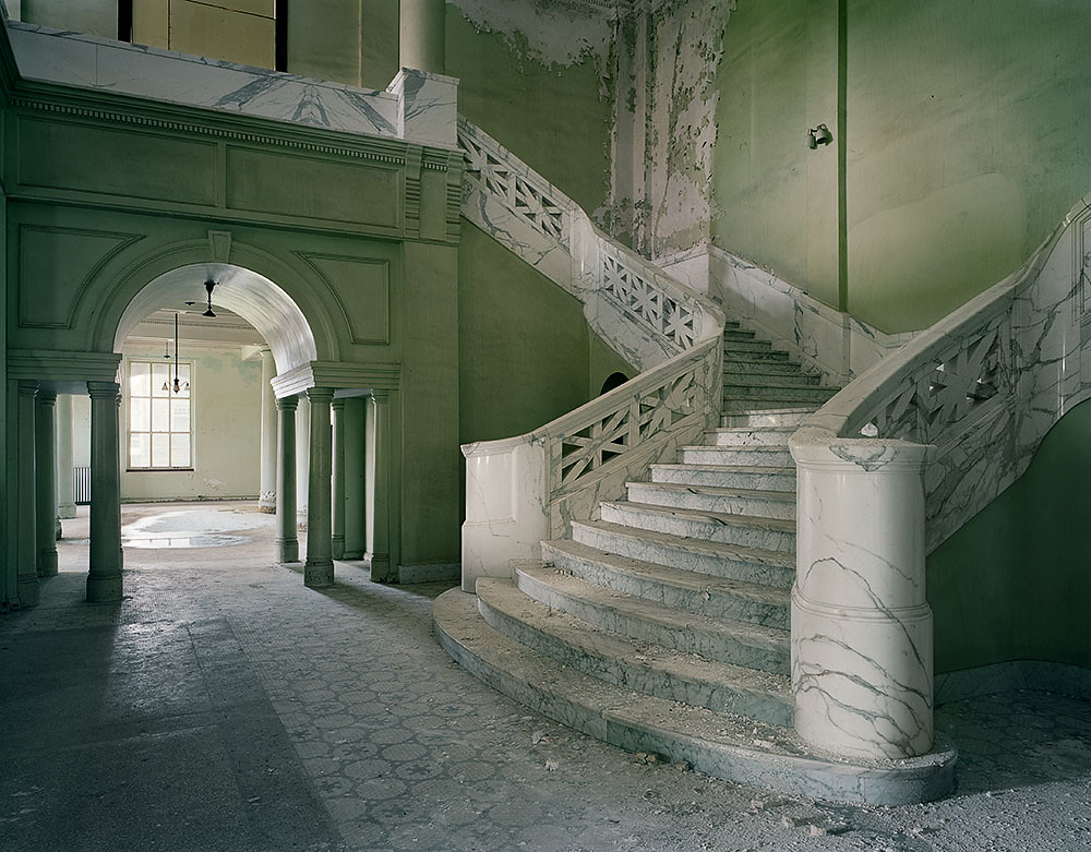 Stairwell, Mead Building, Yankton State Hospital, South Da… Flickr