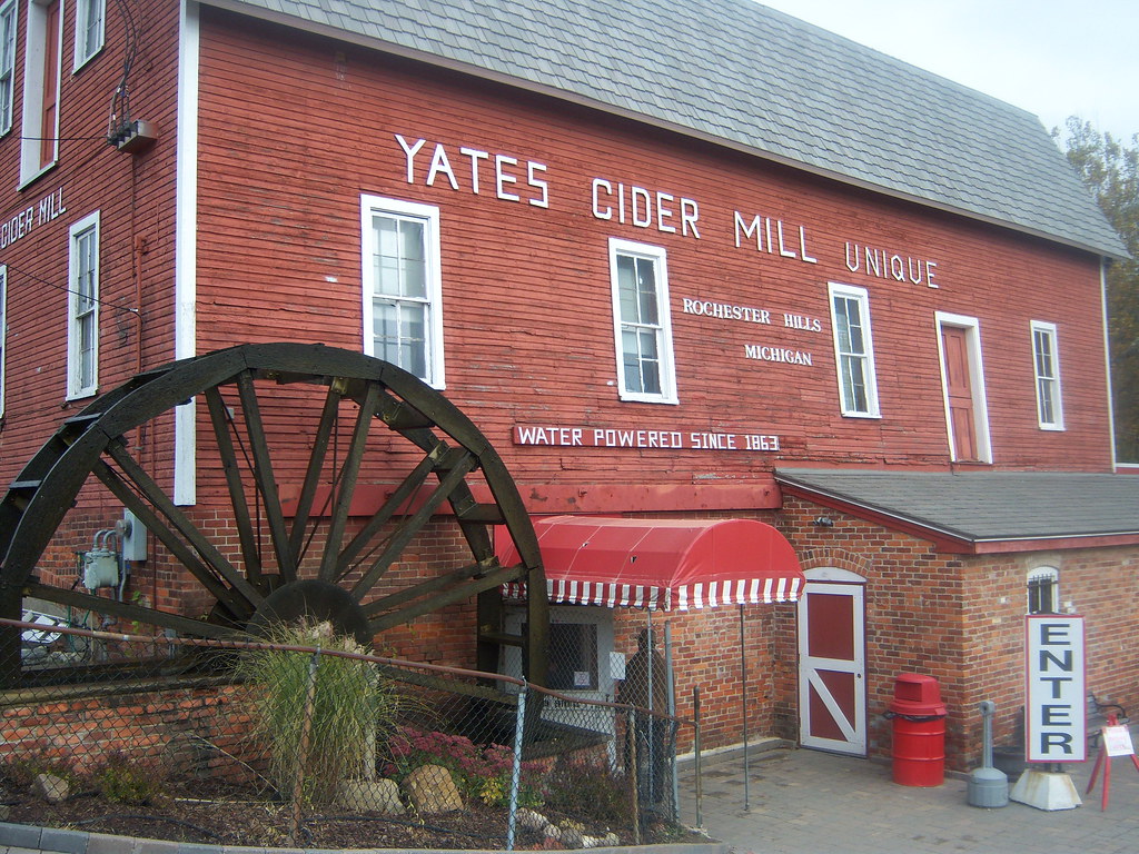 Yates Cider Mill Great place for h… Flickr
