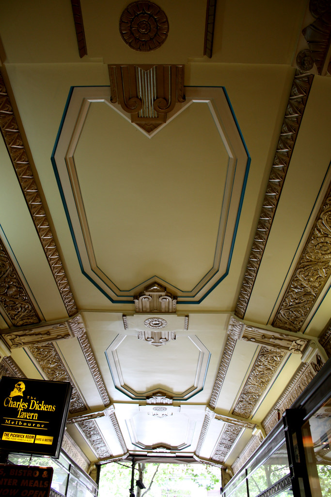 Australia Melbourne A revisit to the ceiling art deco st… Flickr