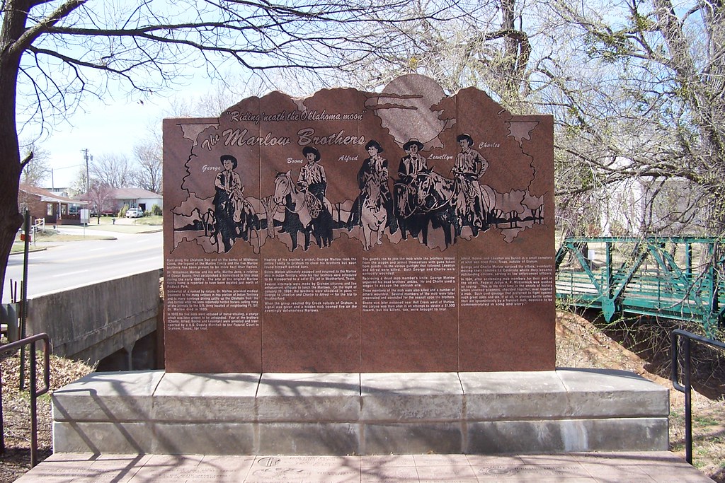 Marlow Brothers Monument Redbud Park, Marlow, Oklahoma Flickr