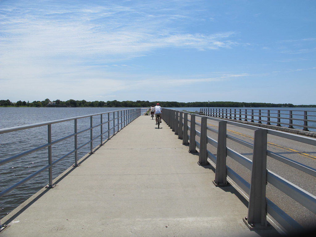 Old Saybrook Causeway The Old Saybrook Causeway carries CT… Flickr