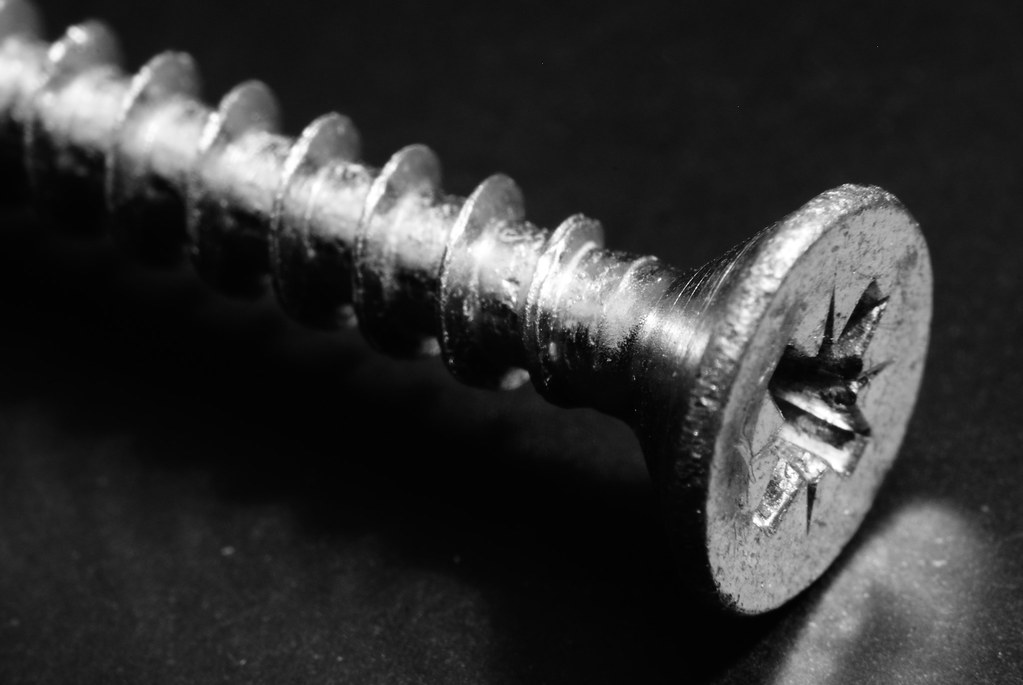 Screw Screw macro shot. LawPrieR Flickr