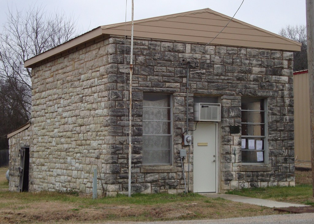 Bromide, Oklahoma City Hall The plaque on the front of the… Flickr