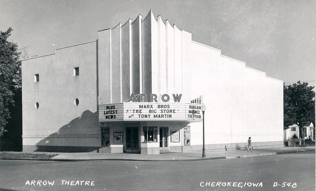 Cherokee, Iowa, Arrow Theater From the website... cinematr… Flickr
