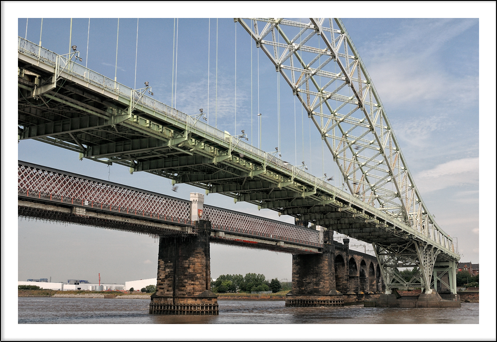 Runcorn Road and Rail Bridges Best viewed as a slideshow F… Flickr