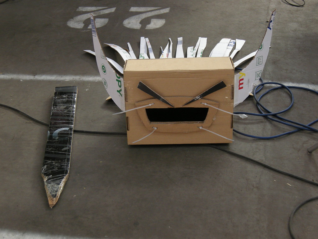 Cardboard Wars Nikki Pugh Flickr